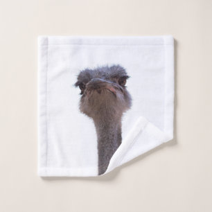 ostrich wash cloth