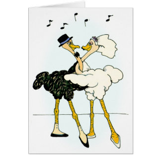 Ostrich Wedding
