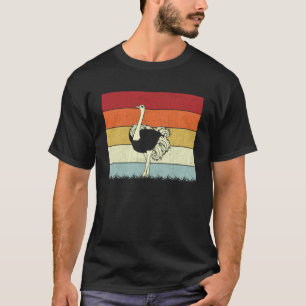 Ostriches Boys Girls Vintage Ostriches Retro T-Shirt
