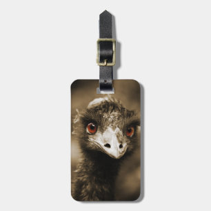 Ostriches Look étiquette bagage personnalisée