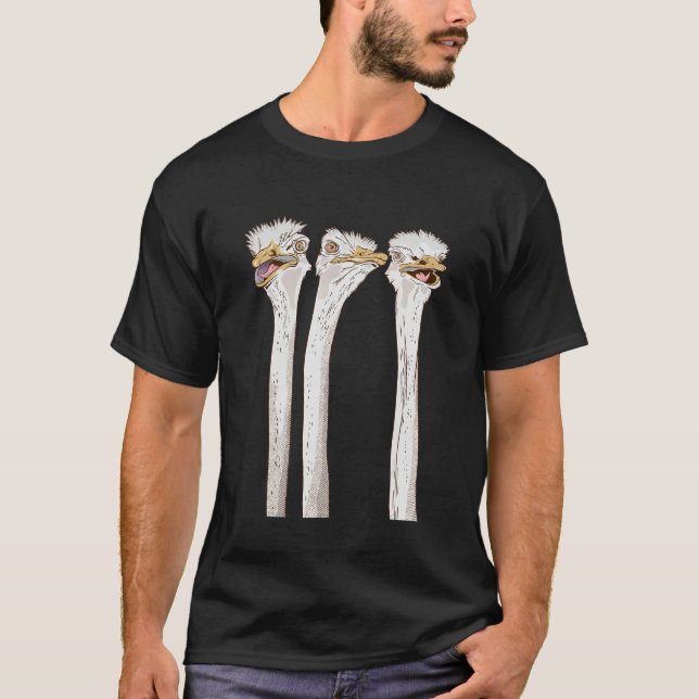 Ostriches T-Shirt (Front)