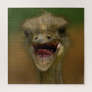 Ostrich's Embrace Jigsaw Puzzle