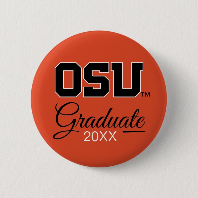OSU 2 INCH ROUND BUTTON (Front)