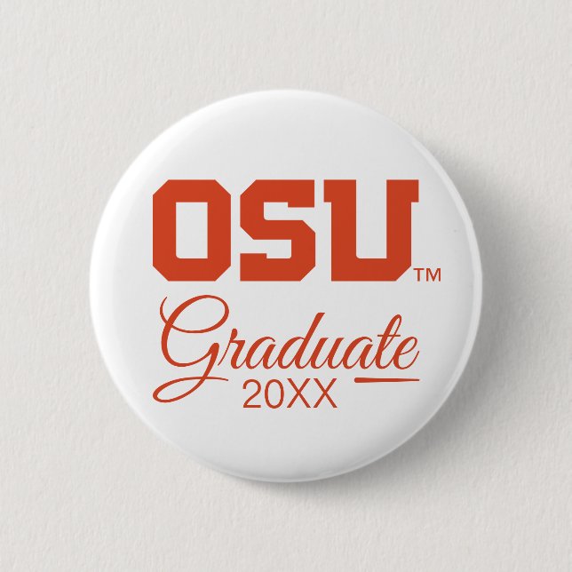 OSU 2 INCH ROUND BUTTON (Front)