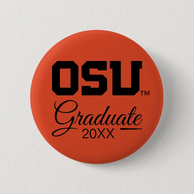 OSU 2 INCH ROUND BUTTON (Front)
