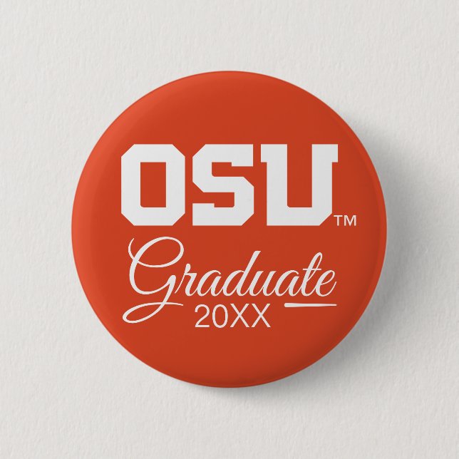 OSU 2 INCH ROUND BUTTON (Front)