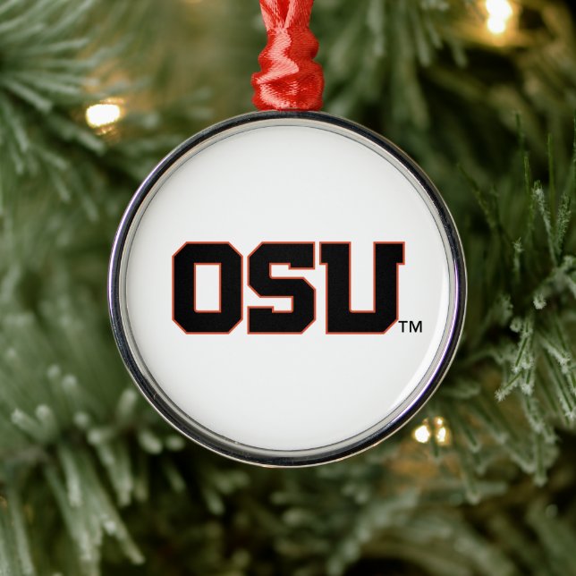 OSU METAL ORNAMENT (Tree)