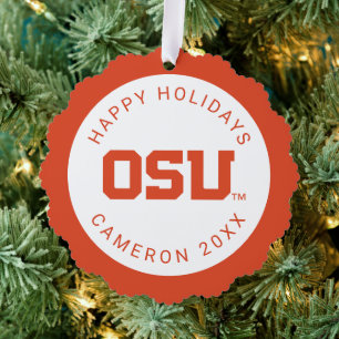 OSU ORNAMENT CARD
