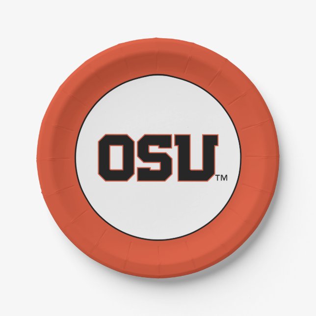 OSU PAPER PLATE (Front)