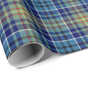 O'Sullivan Clan Tartan Irish Plaid Pattern Wrapping Paper