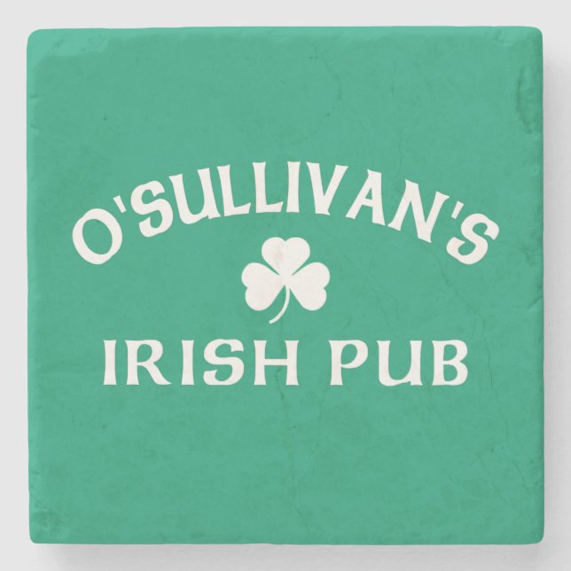 O'Sullivan's Irish Pub Stone Coaster (Front)