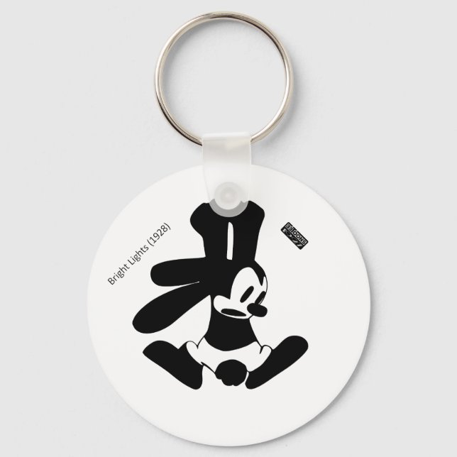 Oswald - Hanging (Bright Lights, 1928) Keychain (Front)