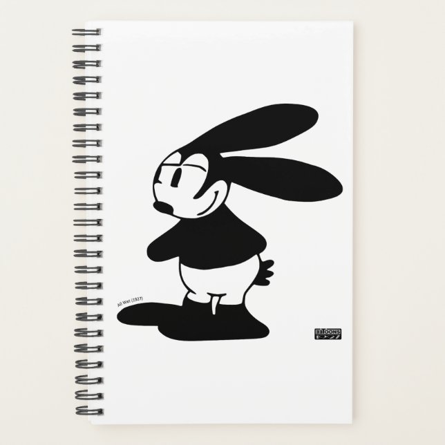 Oswald - Peaceful (All Wet, 1927) Planner (Front)