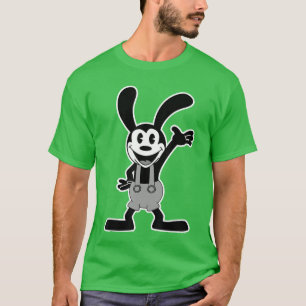 Oswald Rabbit Waving Vintage Cartoon vintage T-Shirt