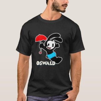 Oswald the Lucky Rabbit Umbrella Flying Vintage Ca T-Shirt