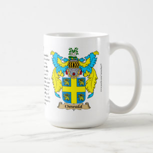 Oswald, the Origin, the Meaning and the Crest Coffee Mug