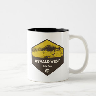 Oswald West State Park Oregon Two-Tone Coffee Mug