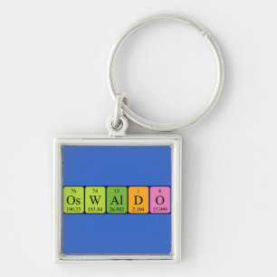 Oswaldo periodic table name keyring