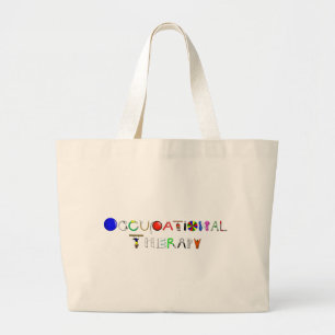 OT at Work Large Tote Bag
