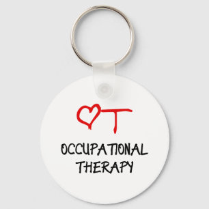 OT Heart Keychain