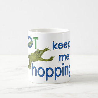 OT keeps me hopping mug