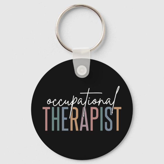 OT Occupational Therapist | Occupational therapy Keychain (Front)