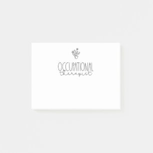 OT Occupational Therapist Therapy Post-it Notes