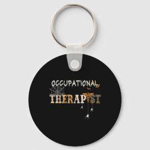 OT Occupational Therapy Therapist Halloween OTA sp Keychain