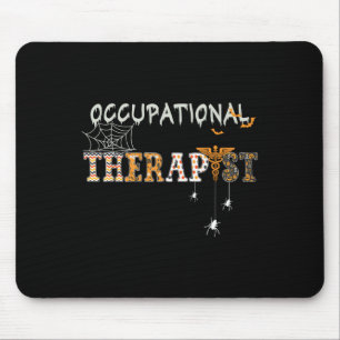 OT Occupational Therapy Therapist Halloween OTA sp Mouse Pad