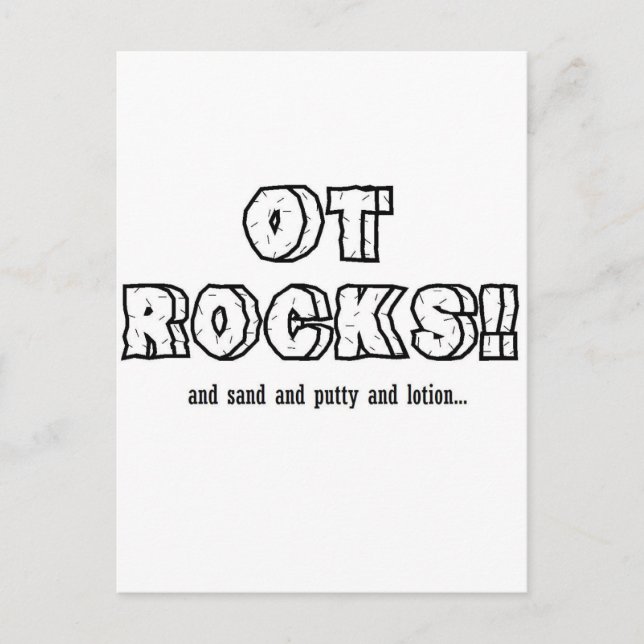 OT ROCKS! POSTCARD (Front)