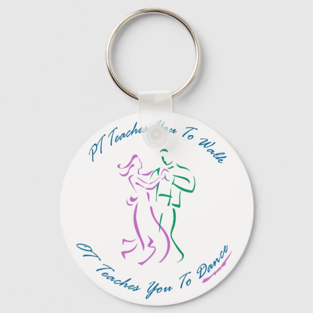 OT Teaches You To Dance Keychain (Front)