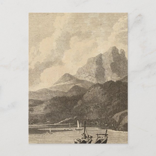 Otaheite, Polynesia Postcard (Front)