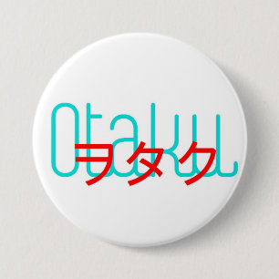 Otaku button 3in