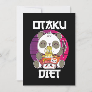 Otaku Diet pOanda Ramen Sushi Manga CosplayOotaku Invitation