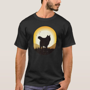 Otaku Huskie Dog Retro  7 T-Shirt
