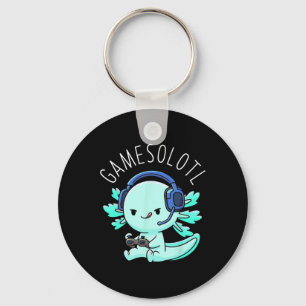 Otaku Lifestyle Threads Shirt Co. Gamesolotl Axolo Keychain