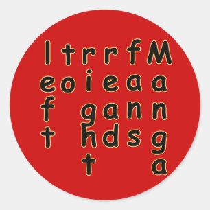 Otaku Manga Fan Joke Sticker Sheets