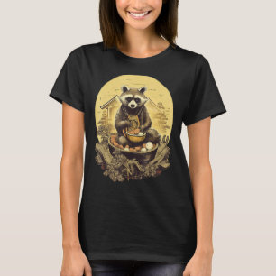 Otaku   Raccoon Eat Japanese Food Ramen Noodles 1 T-Shirt