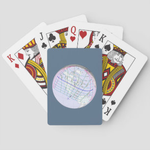otal Solar Eclipse 2017 Global Path Playing Cards