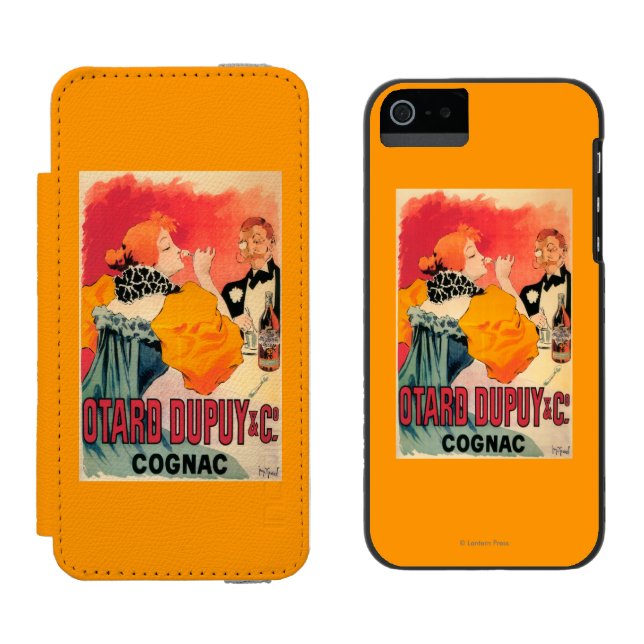 Otard-Dupuy & CO. Cognac Promotional Poster Incipio iPhone Wallet Case (Side by Side)