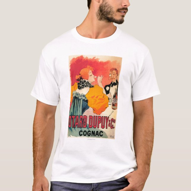 Otard-Dupuy & CO. Cognac Promotional Poster T-Shirt (Front)