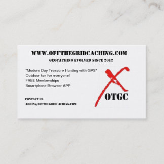 OTGC BUSINESS CARD