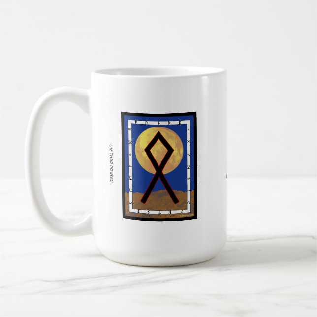 Othala Rune Mug - Home & Ancestry! (Gauche)