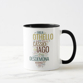 Othello Word Mosaic Mug