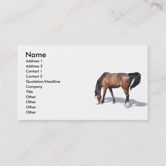 Other017 , Name, Address 1, Address 2, Contact ... Business Card (Front)