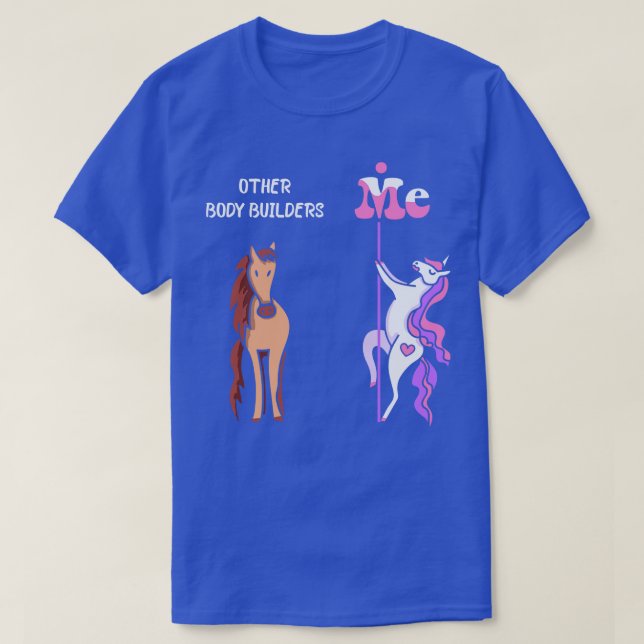 Other body builders Me Tee Unicorn Body Builder Fu (Design Front)