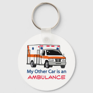 Other Car Is Ambulance Keychain