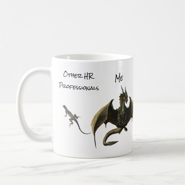 Other HR Professionals Me Dragon Lizard Coffee Mug (Left)