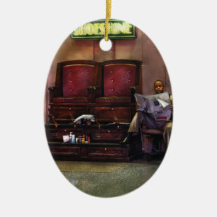 Other - Lee's Shoe Shine Stand Ceramic Ornament
