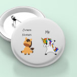 Other Nurses Unicorn Medical Field Hospital 4 Inch Round Button<br><div class="desc">This design was created though digital art. It may be personalized in the area provided or customizing by choosing the click to customize further option and changing the name, initials or words. You may also change the text color and style or delete the text for an image only design. Contact...</div>